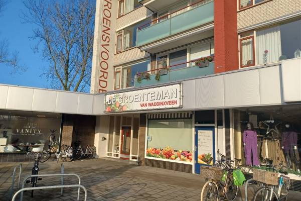Winkelruimte Groensvoorde 16 Waddinxveen