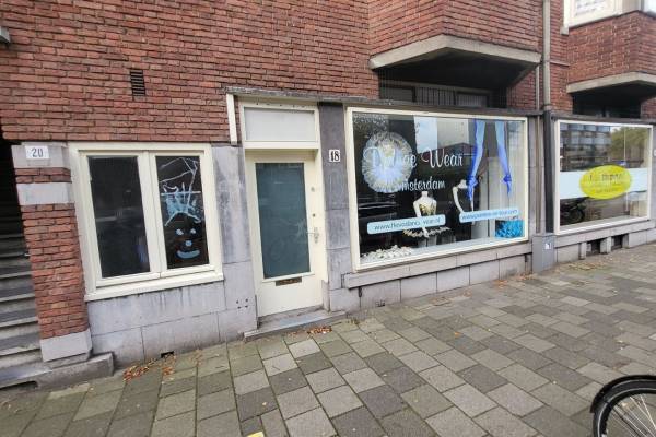 Winkelruimte Haarlemmermeerstraat 18 Amsterdam