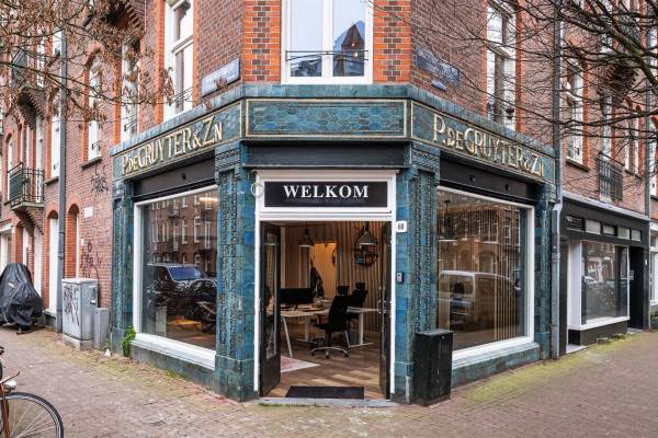 Winkelruimte Groen van Prinstererstraat 58- 60 Amsterdam