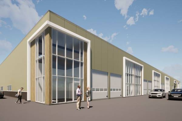 Bedrijfsruimte Voltaweg Type D Hellevoetsluis