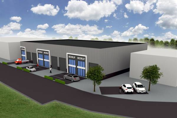 Verhard buitenterrein Spoordreef Zevenbergschen Hoek (Gem. Moerdijk)