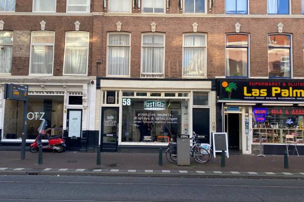Winkelruimte Zoutmanstraat 58 Den Haag