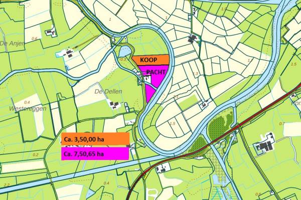 Agrarische grond Walddyk Oudwoude