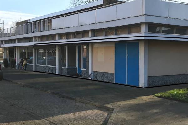 Winkelruimte van Eckstraat 3 Wageningen