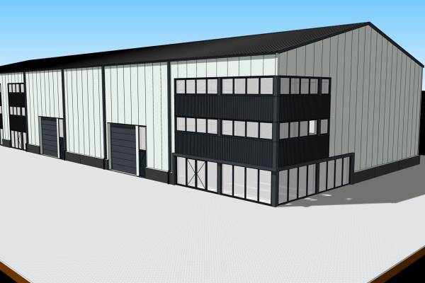 Bedrijfsruimte Buitenvaart 1604a en b Hoogeveen