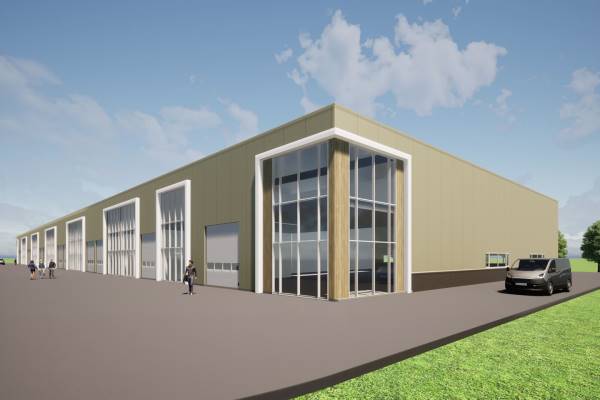 Bedrijfsruimte Voltaweg Type E Hellevoetsluis