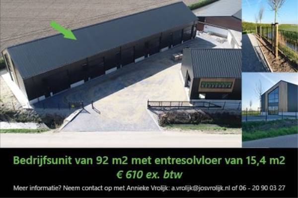 Bedrijfsruimte Vlietweg 6B Standdaarbuiten