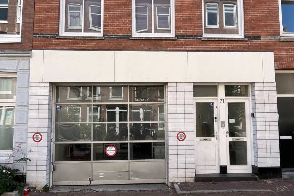 Bedrijfsruimte Fagelstraat 71hs Amsterdam