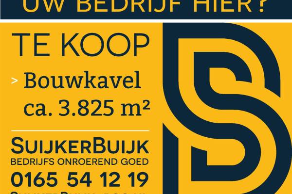 Bouwgrond Moervaart Bergen op Zoom