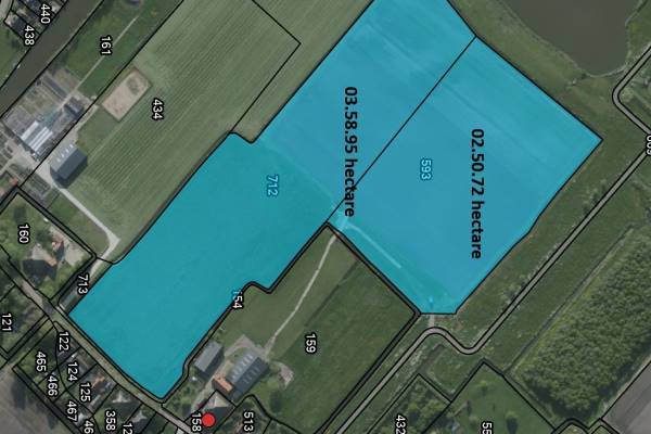 Agrarische grond Hauwert 127Achter Hauwert