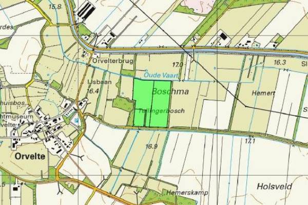Agrarische grond Holsdiek Orvelte
