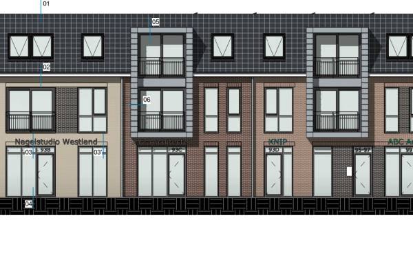 Winkelruimte Dijkstraat 93 - 99 Honselersdijk