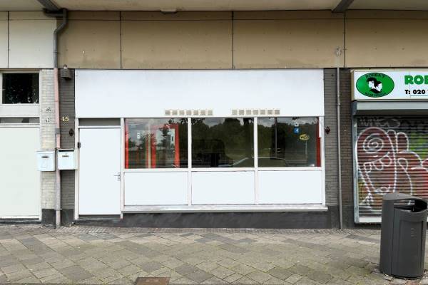 Winkelruimte Jan van Galenstraat 45 Amsterdam