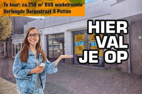 Winkelruimte Verlengde Dorpsstraat 4 Putten