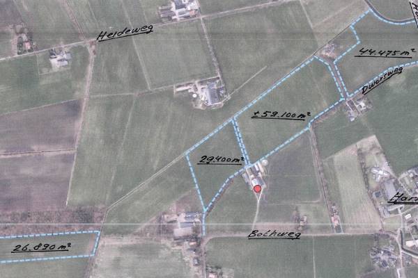 Agrarische grond de Bothweg Harreveld