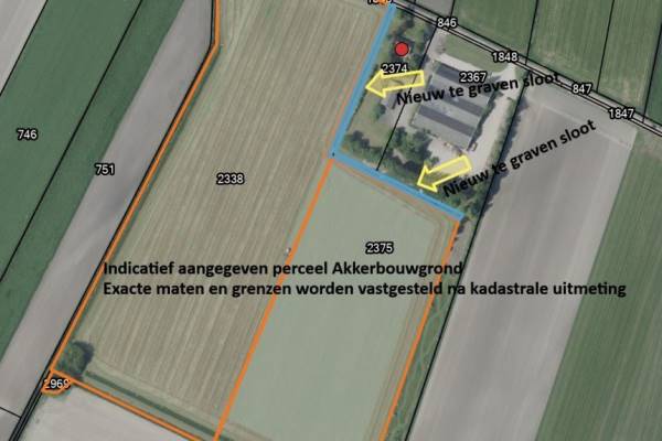 Agrarische grond Vriezenweg 9 Ter Aar