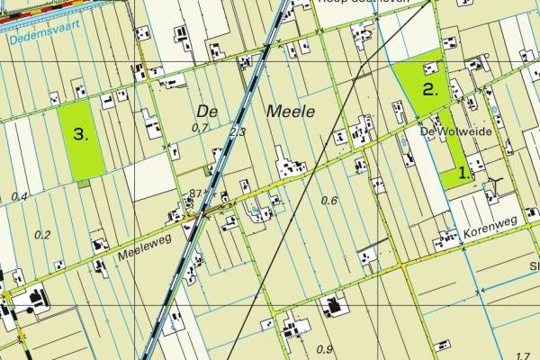 Agrarische grond Meeleweg Nieuwleusen