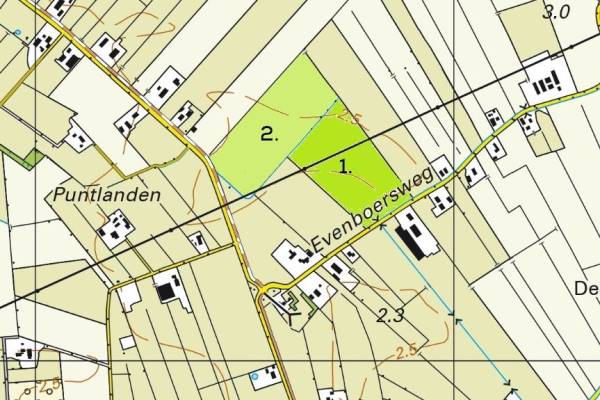 Agrarische grond Mr. J.B. Kanlaan - Evenboersweg Punthorst