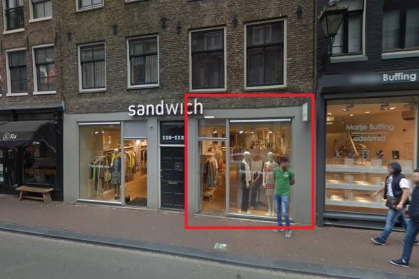 Winkelruimte Utrechtsestraat 110 Amsterdam