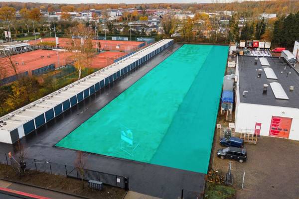 Verhard buitenterrein Potlodenlaan Bergen op Zoom