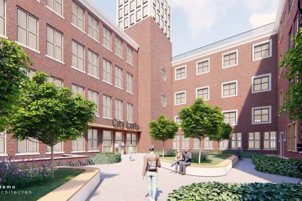 Bedrijfsruimte Tweebaksmarkt 23 Leeuwarden