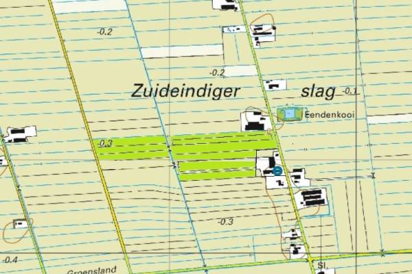 Agrarische grond Klaas Kloosterweg West Rouveen