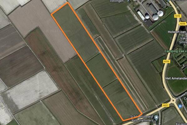 Agrarische grond Ljouwerterdyk Holwerd