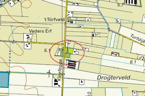 Agrarische grond Kleefegge Zuidwolde (DR)