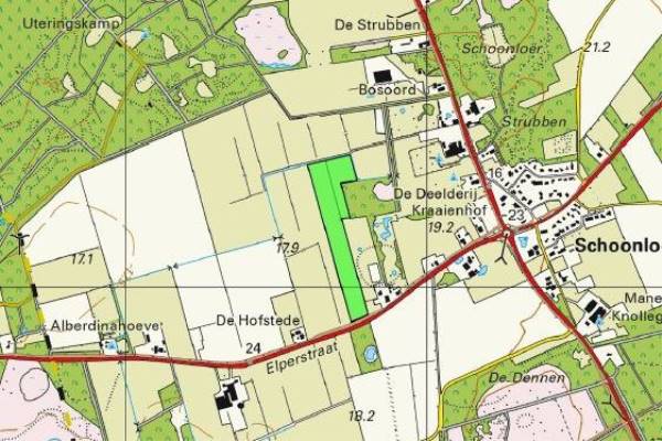 Agrarische grond Elperstraat Schoonloo