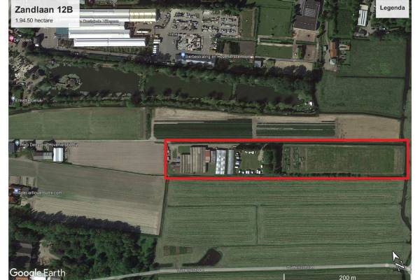 Agrarisch bedrijf Zandlaan 12B Hillegom