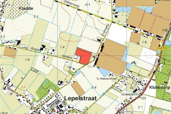Agrarische grond Ruigevelden Lepelstraat