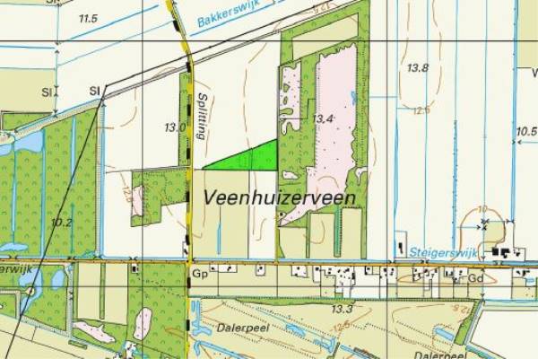 Agrarische grond Steigerwijk Dalerpeel