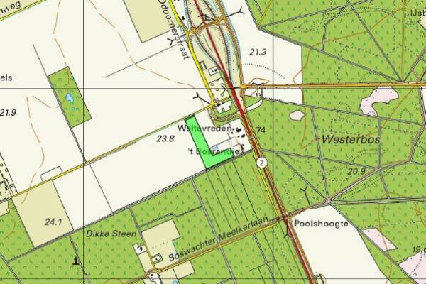 Agrarische grond Borgerderweg Odoorn