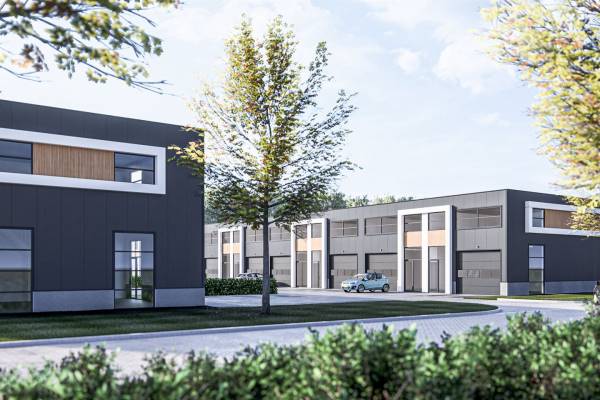 Bedrijfsruimte Chroomstraat Hoekunit Fort Batavia Lelystad