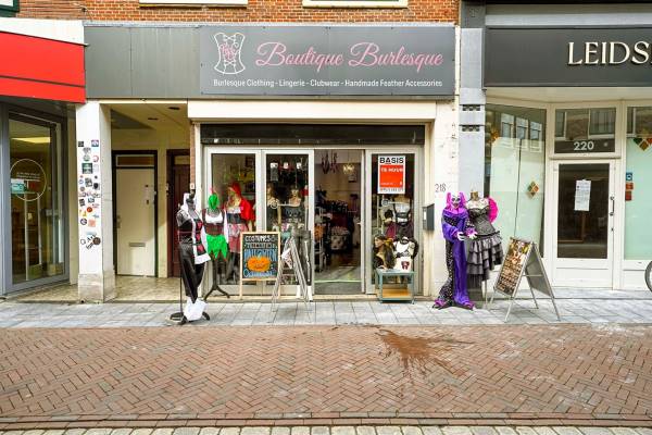 Winkelruimte Haarlemmerstraat 218 Leiden