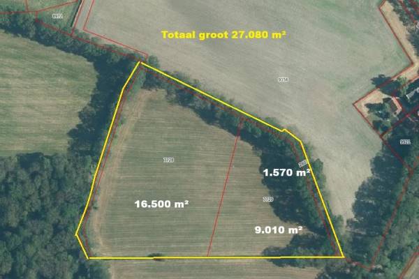 Agrarische grond Esselinkhoekweg Woold en Bekeringweg Kotten Winterswijk Woold