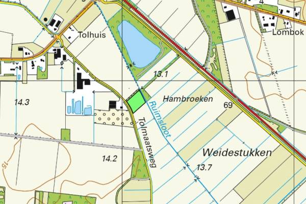 Agrarische grond Tolmaatsweg Beilen