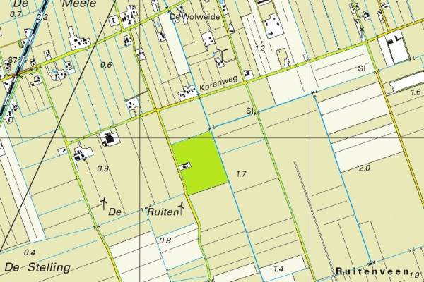 Agrarische grond Ebbenweg Nieuwleusen