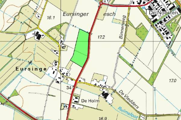 Agrarische grond Hoogeveenseweg Eursinge (Gem. Midden-Drenthe)