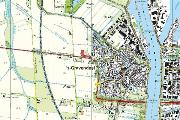 Agrarische grond Maasdamseweg &#39;s-Gravendeel