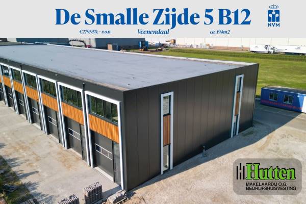 Bedrijfsruimte De Smalle Zijde 5B12 Veenendaal
