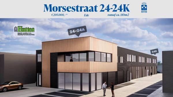 Bedrijfsruimte Morsestraat 24 Ede