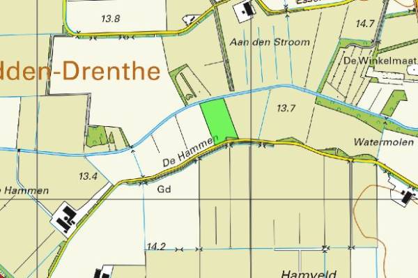 Agrarische grond De Hammen Westerbork
