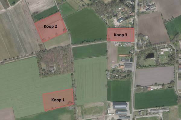 Agrarische grond Tongerloseweg, De Heibloem en Krekelshof Diessen