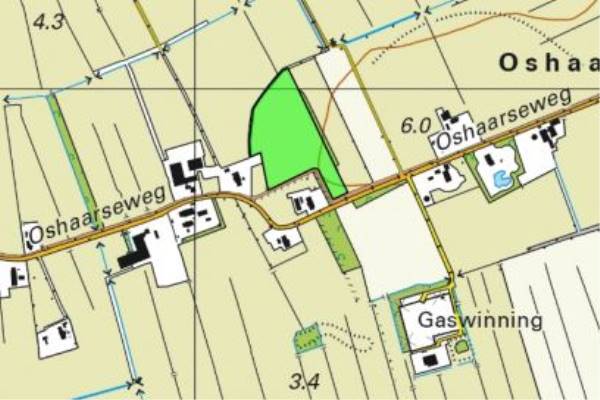 Agrarische grond Oshaarseweg Koekange