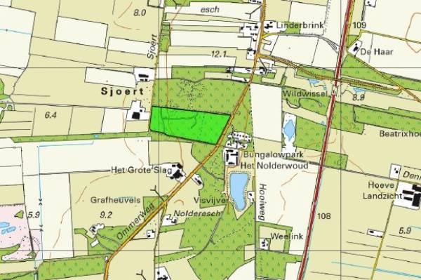 Agrarische grond Sjoert Zuidwolde (DR)