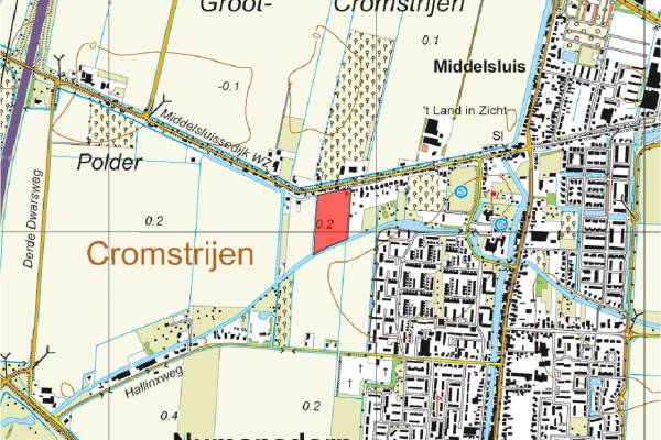 Agrarische grond Middelsluissedijk Westzijde Numansdorp