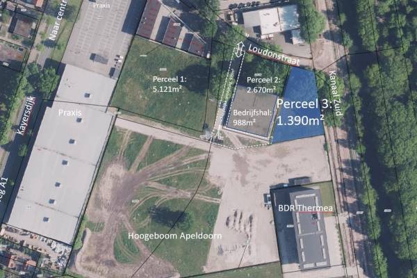 Verhard buitenterrein Kanaal Zuid Apeldoorn