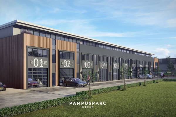 Bedrijfsruimte Keurstraat/Pampuslaan Weesp