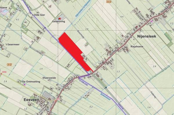 Agrarische grond Hoofdweg 138 Nijensleek